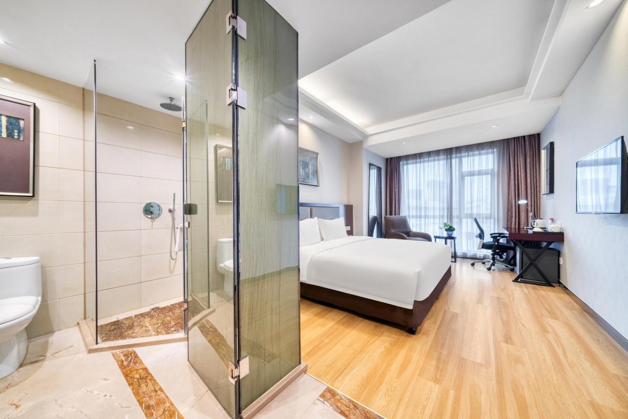 Hotel Yiwu International Mansion Exterior foto