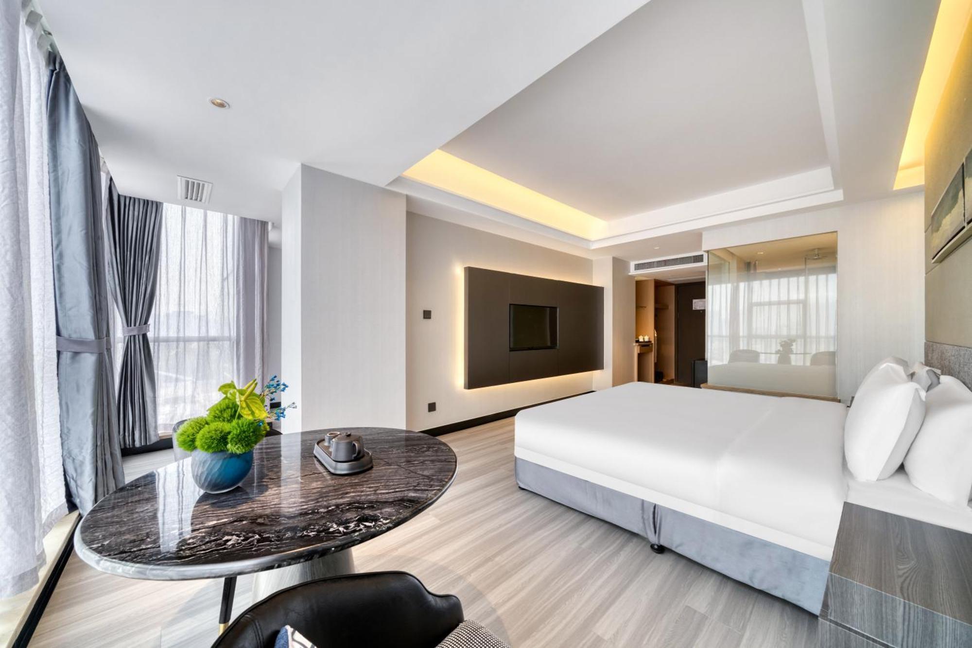 Hotel Yiwu International Mansion Exterior foto
